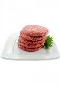 Raw beef hamburger – STEAK